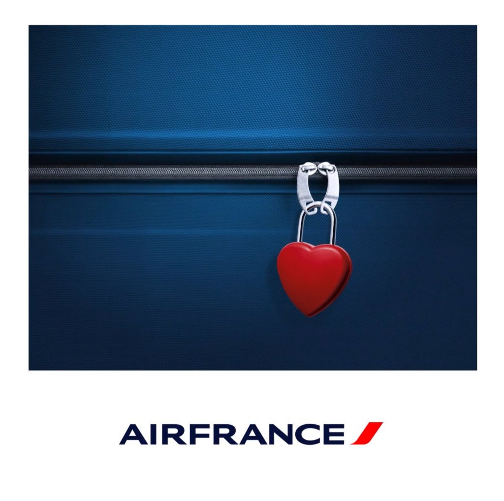 Twist de marque : slogan fictif Air France
